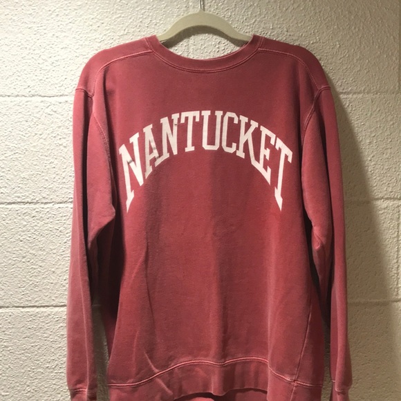 Comfort Colors Tops Nantucket Red Sweatshirt Poshmark